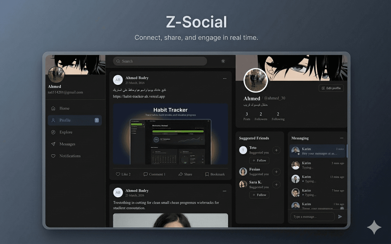 Z-Social main screenshot